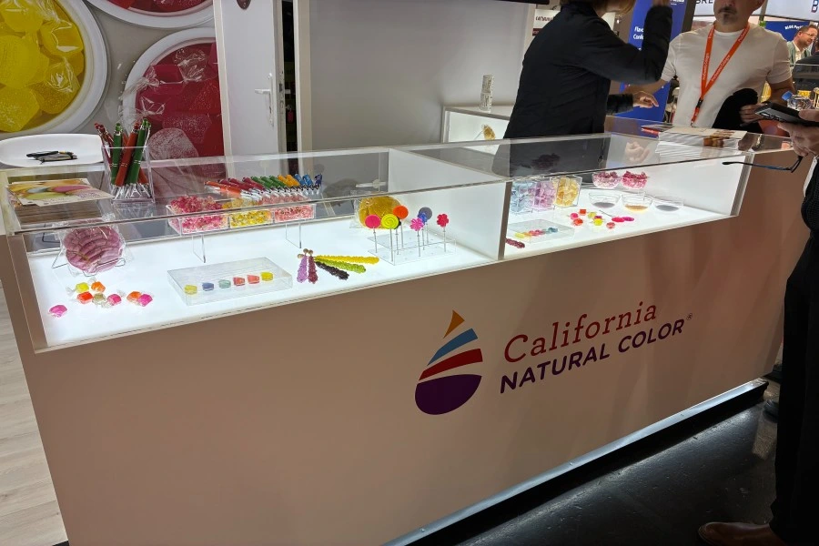 California Natural Color showcases sweets and confectionery prototypes.